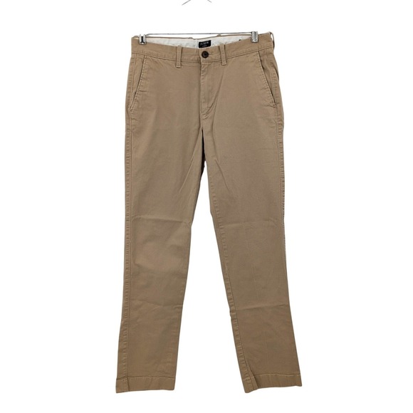J. Crew Other - J. Crew Flex Khaki Straight Leg Chino Pants Cotton Stretch W29 L31 Preppy Office
